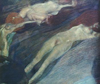 Gustav Klimt : Moving Water